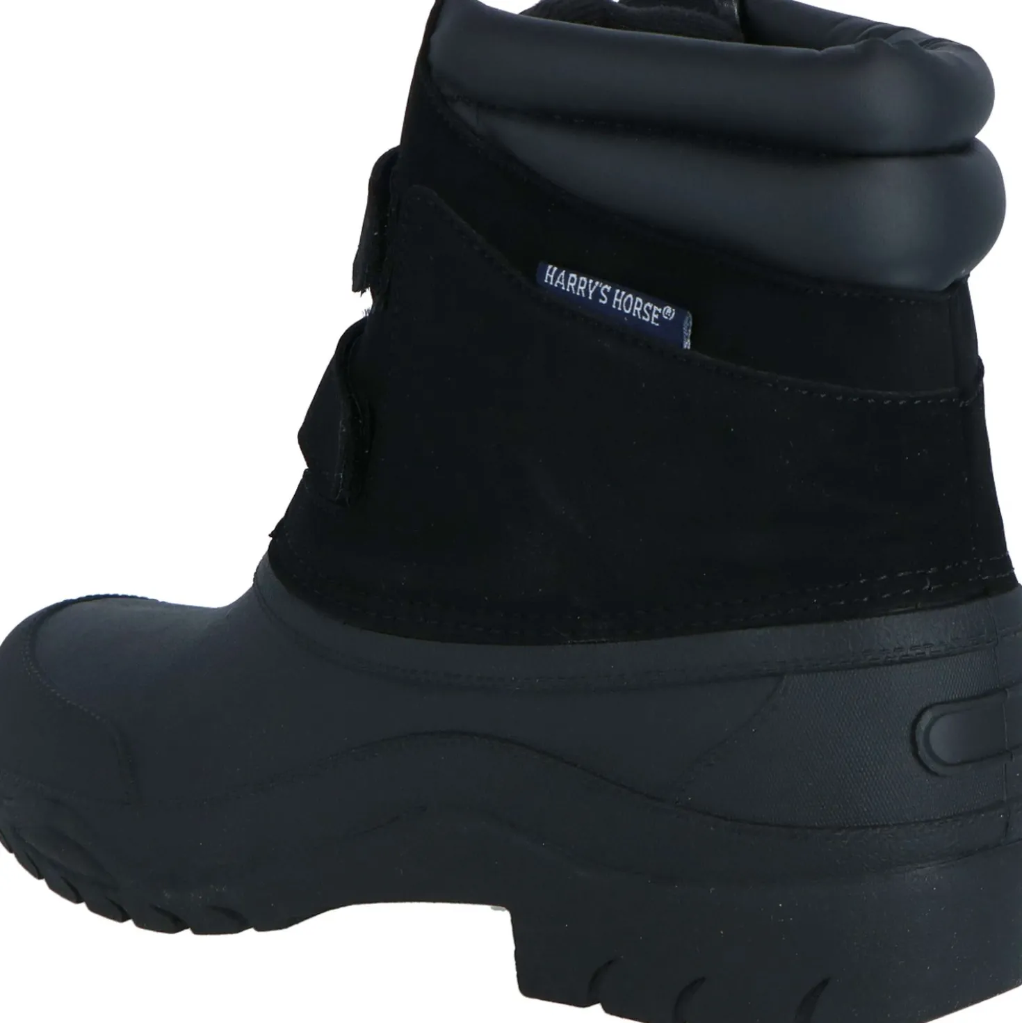 Harry's Horse Stalschoenen Flock Zwart