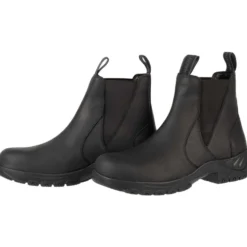 Harry's Horse Stalschoenen Leder Safety Steel Toe Zwart