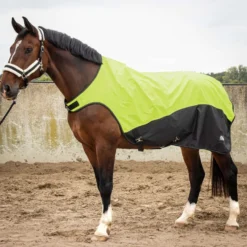 Harry's Horse Stapmolendeken Reflective Waterproof Neon Geel