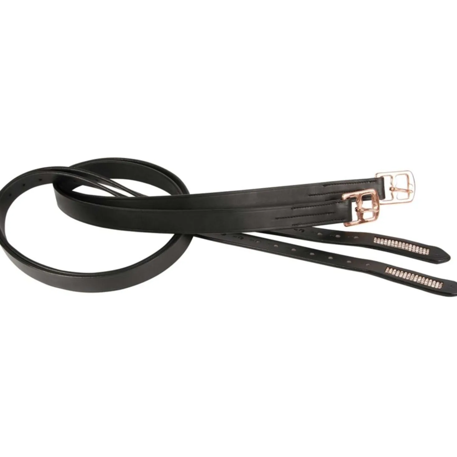 Harry's Horse Stijgbeugelriemen Crystal Rosegold