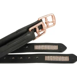 Harry's Horse Stijgbeugelriemen Crystal Rosegold