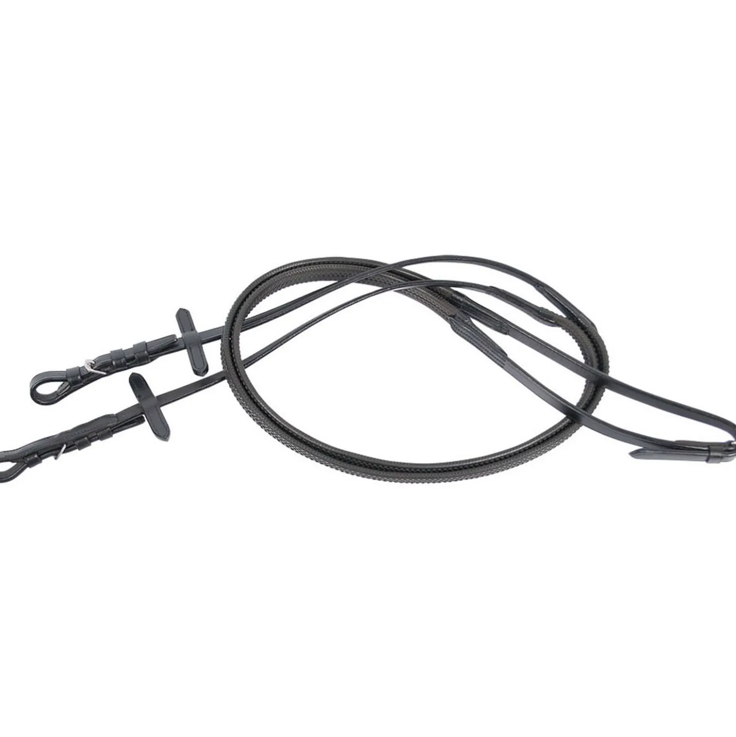 Harry's Horse Teugels Soft Rubber Zwart