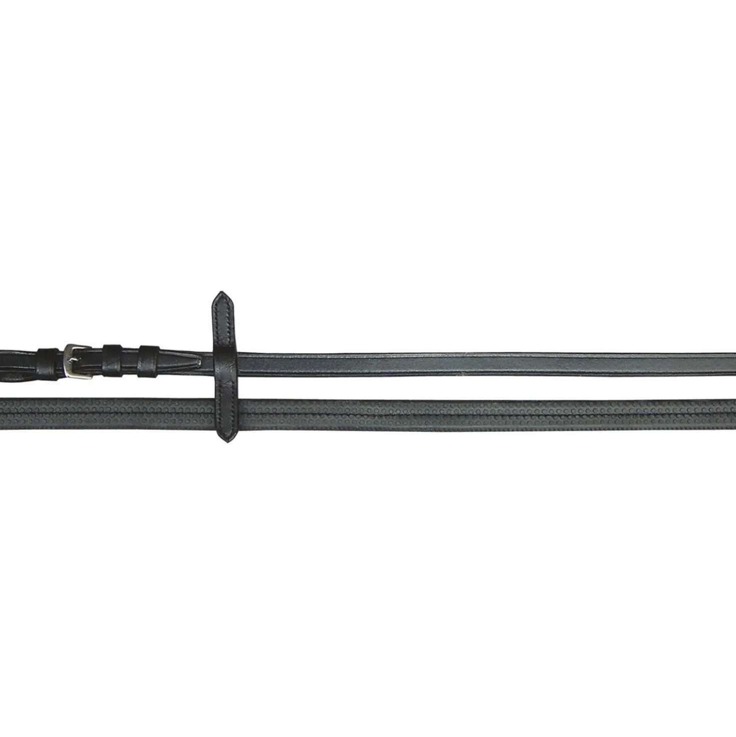 Harry's Horse Teugels Soft Rubber Zwart