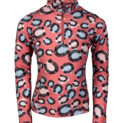 Harry's Horse Trainingsshirt Diva Mauvewood Horsehoe Mauvewood