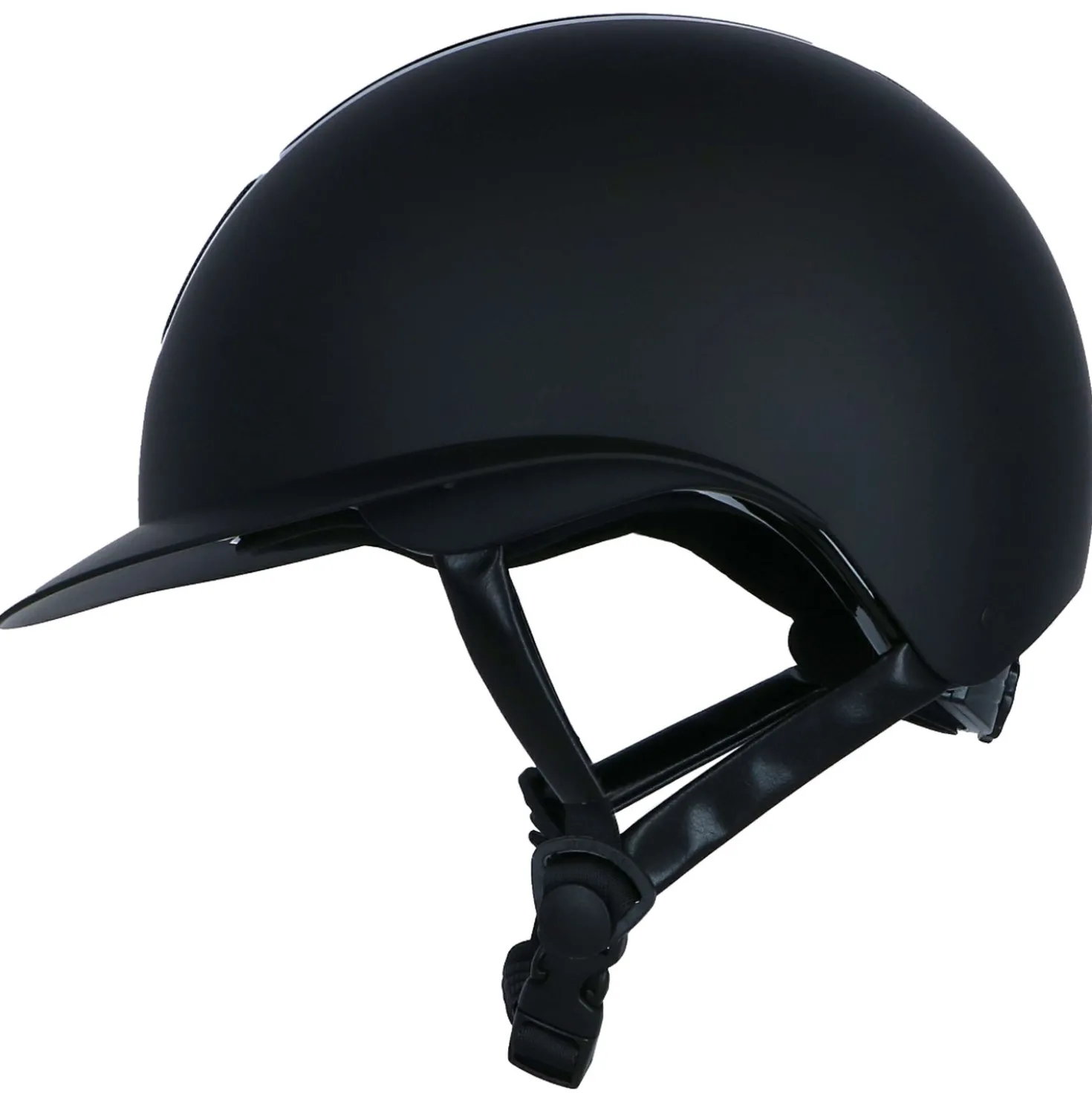 Harry's Horse Veiligheidscap Mont Blanc Glossy Zwart