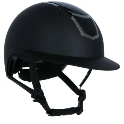 Harry's Horse Veiligheidscap Mont Blanc Glossy Zwart