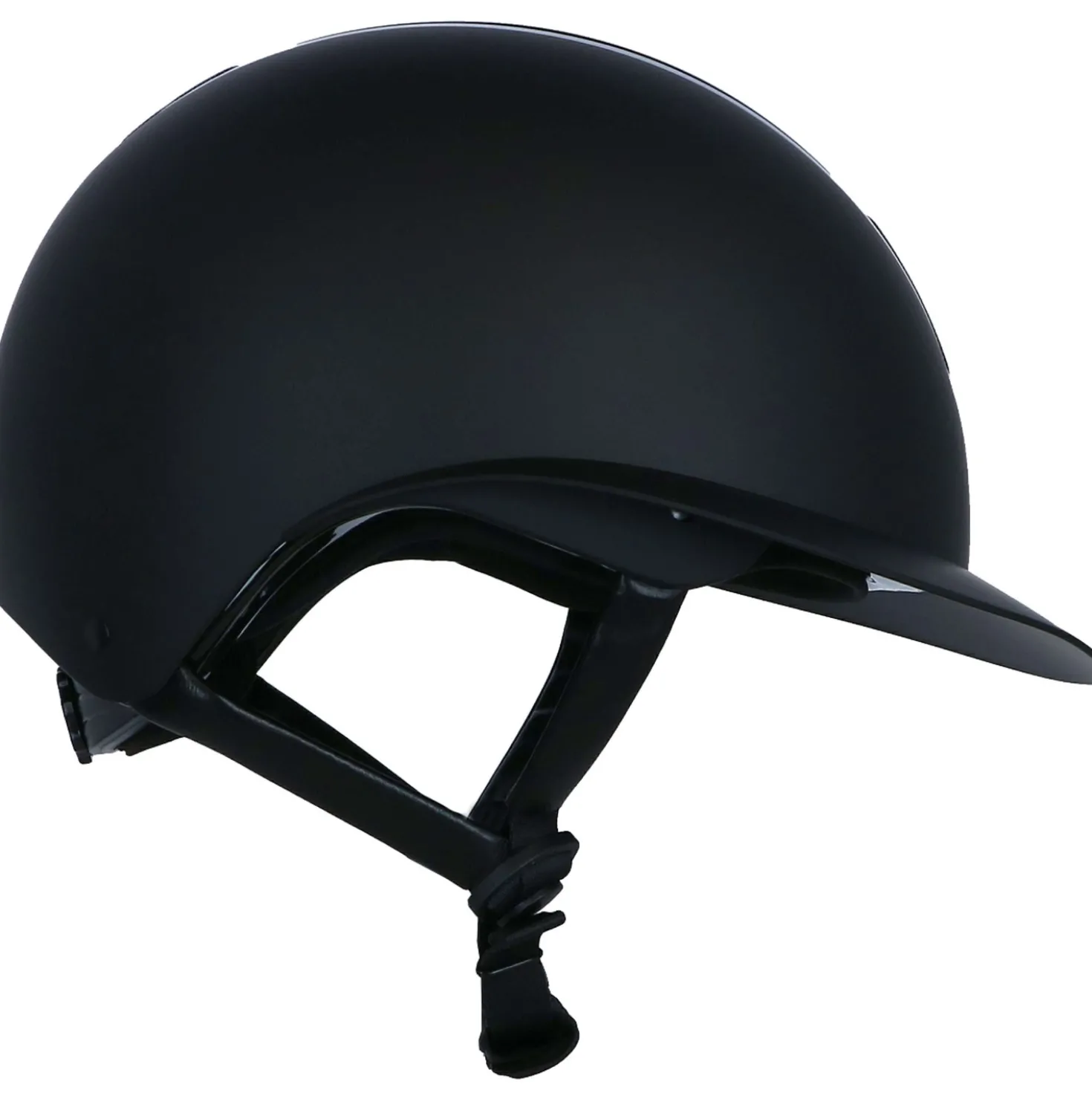 Harry's Horse Veiligheidscap Mont Blanc Glossy Zwart