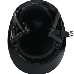 Harry's Horse Veiligheidscap Mont Blanc Glossy Zwart