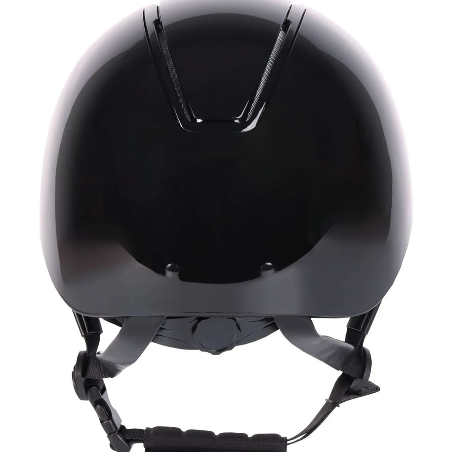 Harry's Horse Veiligheidscap Royal Glossy Zwart/Zwart