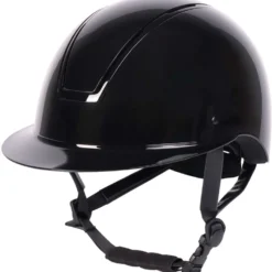 Harry's Horse Veiligheidscap Royal Glossy Zwart/Zwart
