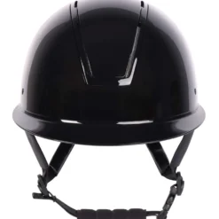 Harry's Horse Veiligheidscap Royal Glossy Zwart/Zwart