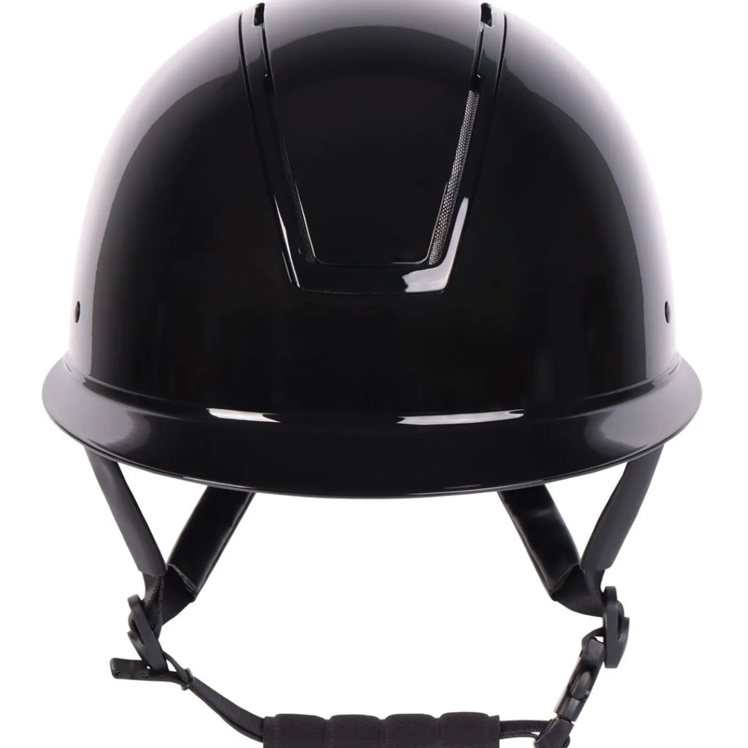 Harry's Horse Veiligheidscap Royal Glossy Zwart/Zwart