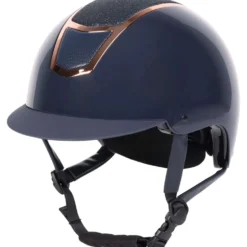 Harry's Horse Veiligheidscap Matterhorn Sparkle Navy/Rosegold
