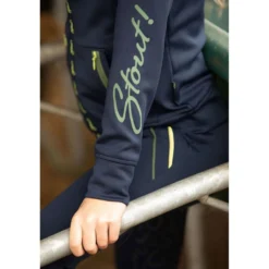 Harry's Horse Vest STOUT! Lime Navy