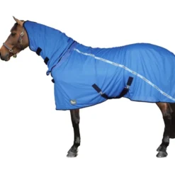 Harry's Horse Vliegendeken Mesh Pro Neck Blauw