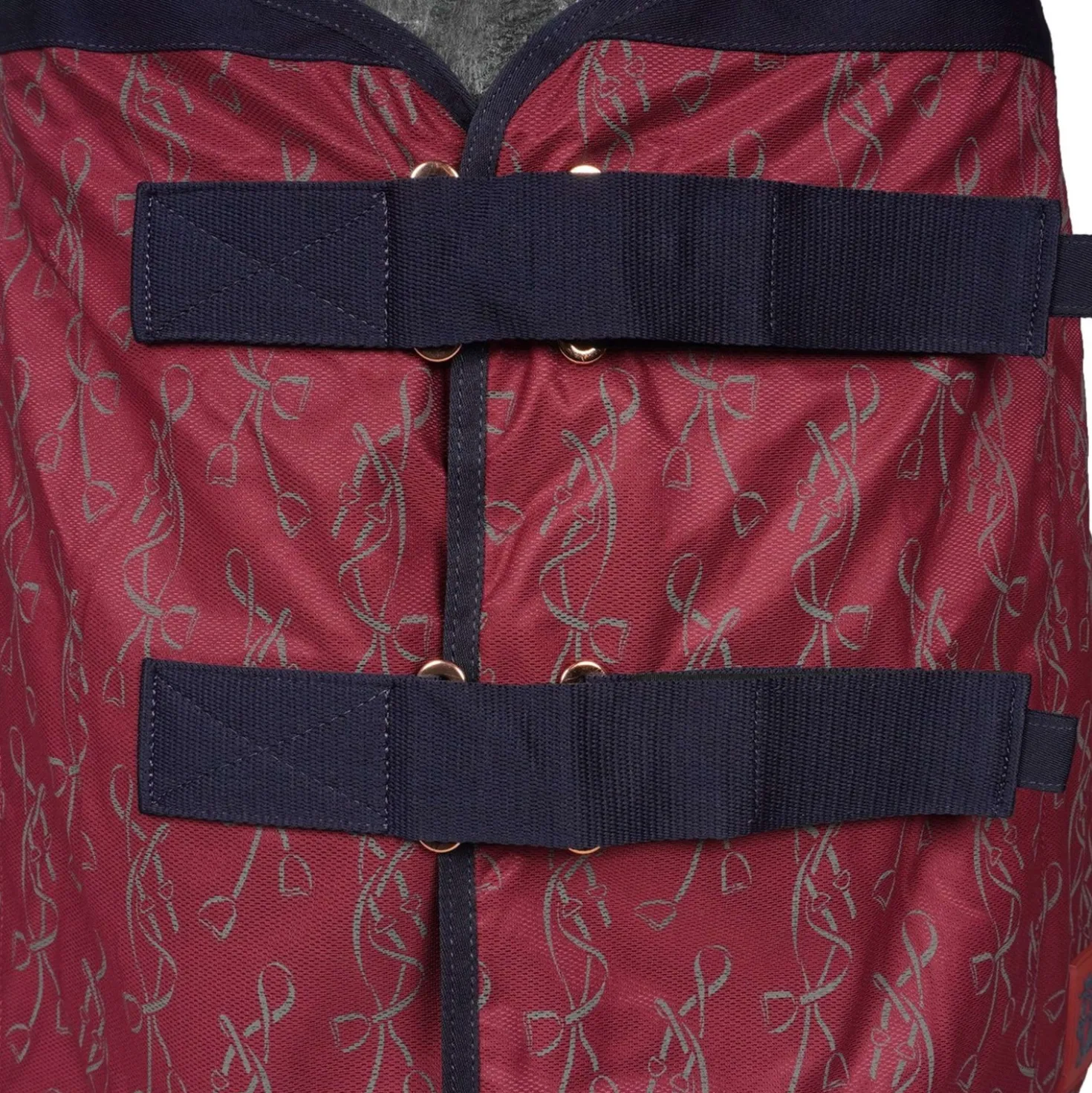 Harry's Horse Vliegendeken Mesh Superior Bordeaux