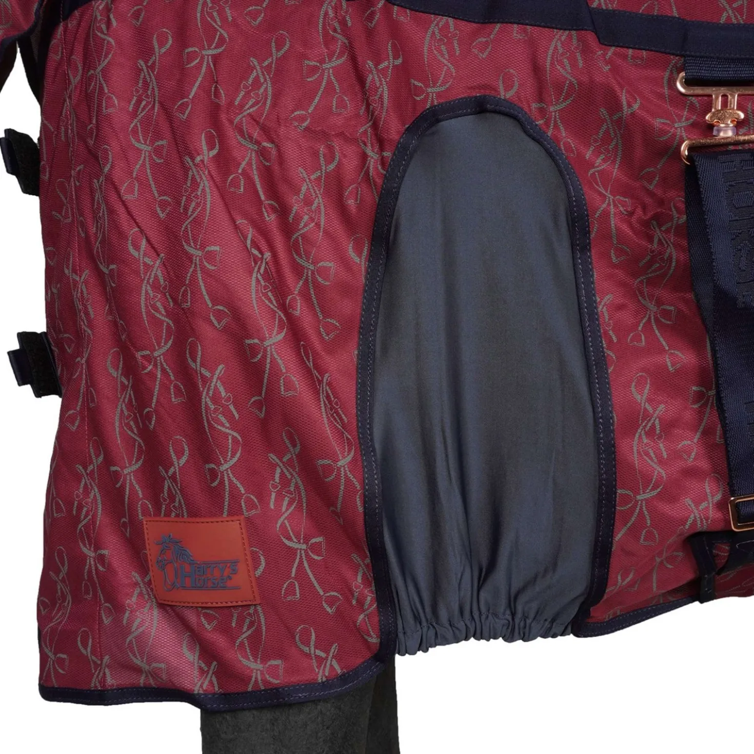 Harry's Horse Vliegendeken Mesh Superior Bordeaux