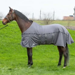 Harry's Horse Vliegendeken Mesh Pro Belly Grijs