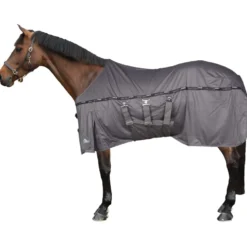 Harry's Horse Vliegendeken Mesh Pro Belly Grijs