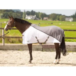 Harry's Horse Vliegendeken Mesh-pro Grijs