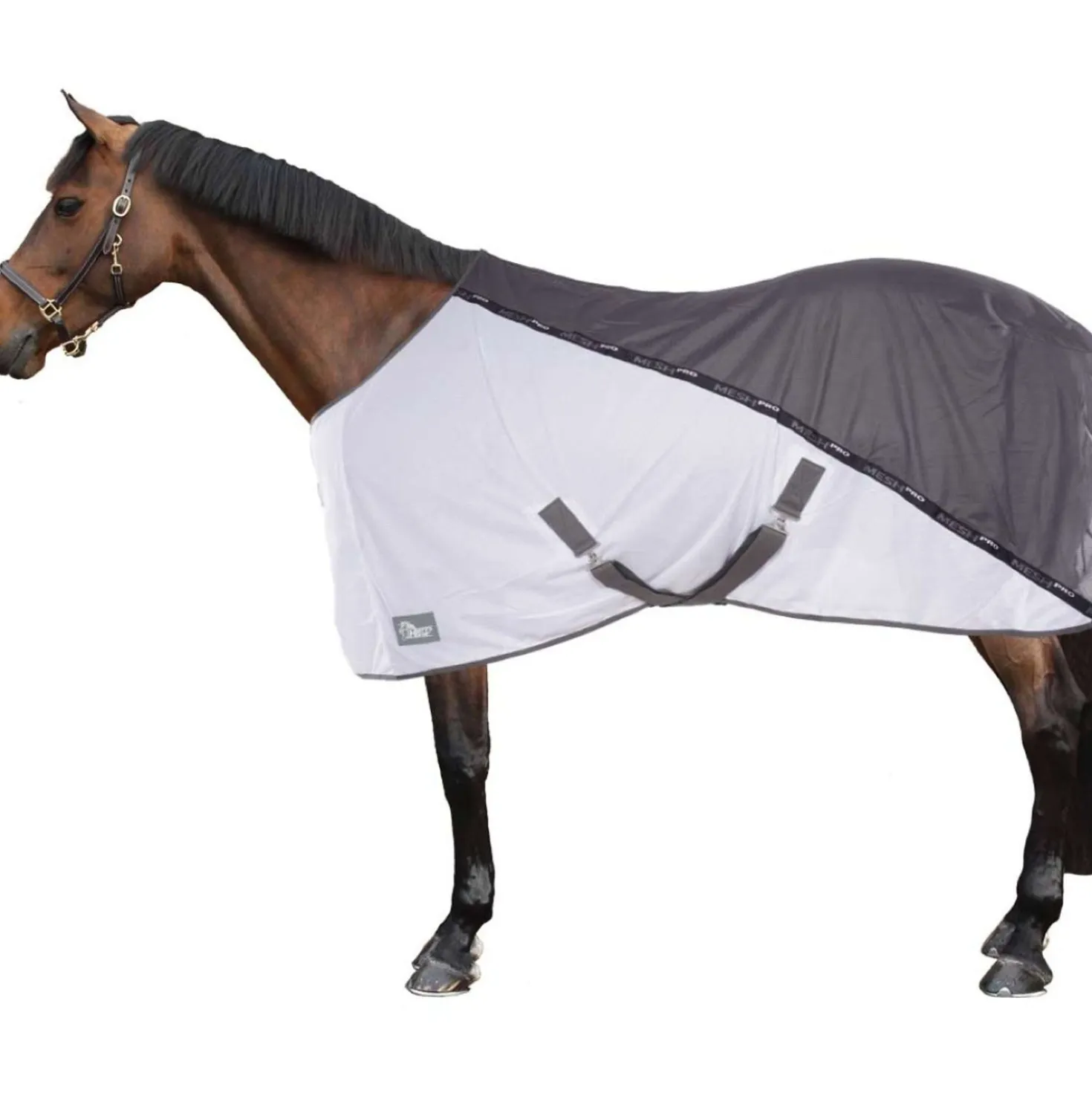 Harry's Horse Vliegendeken Mesh-pro Grijs
