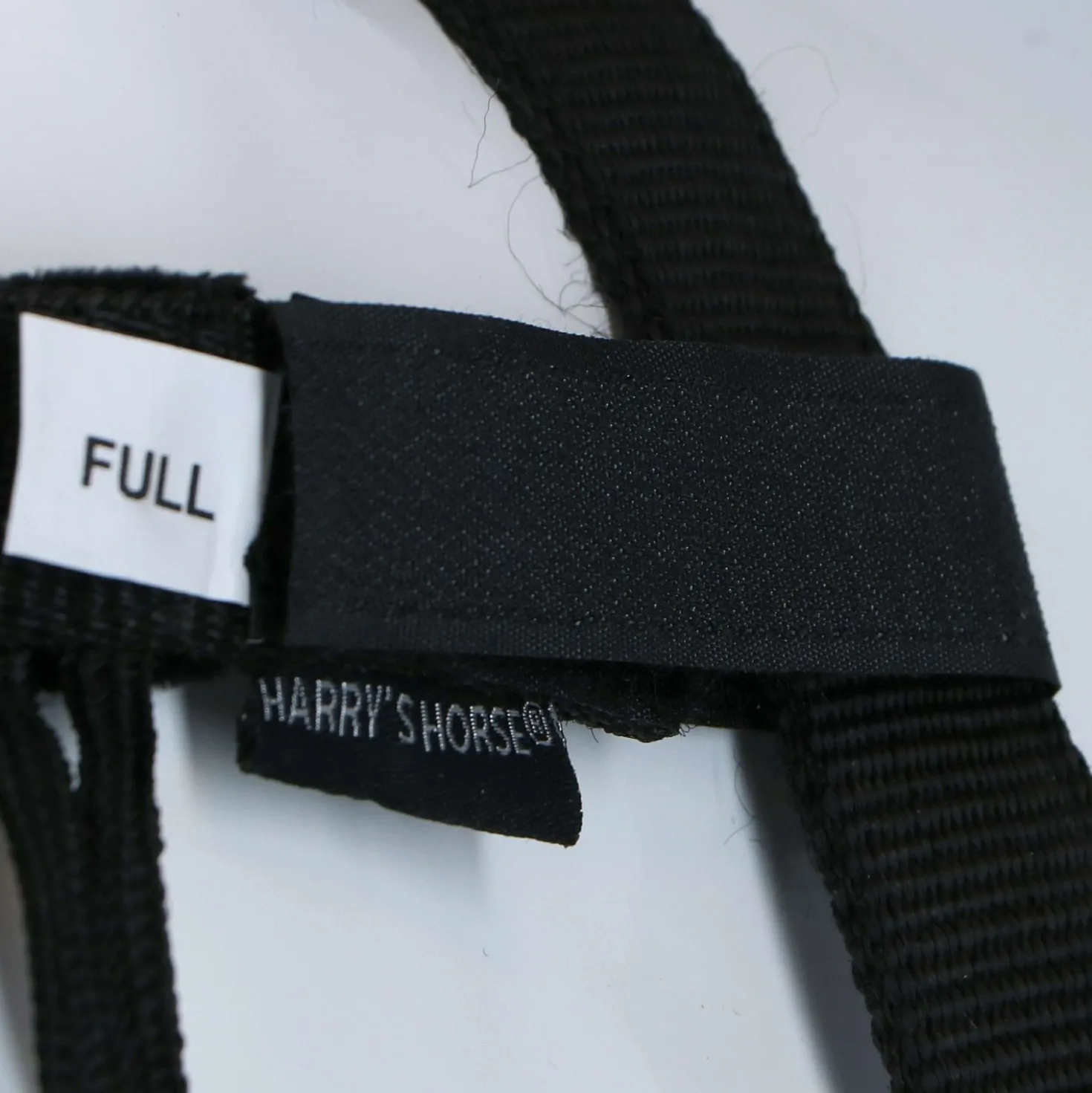 Harry's Horse Vliegenfrontriem Zwart