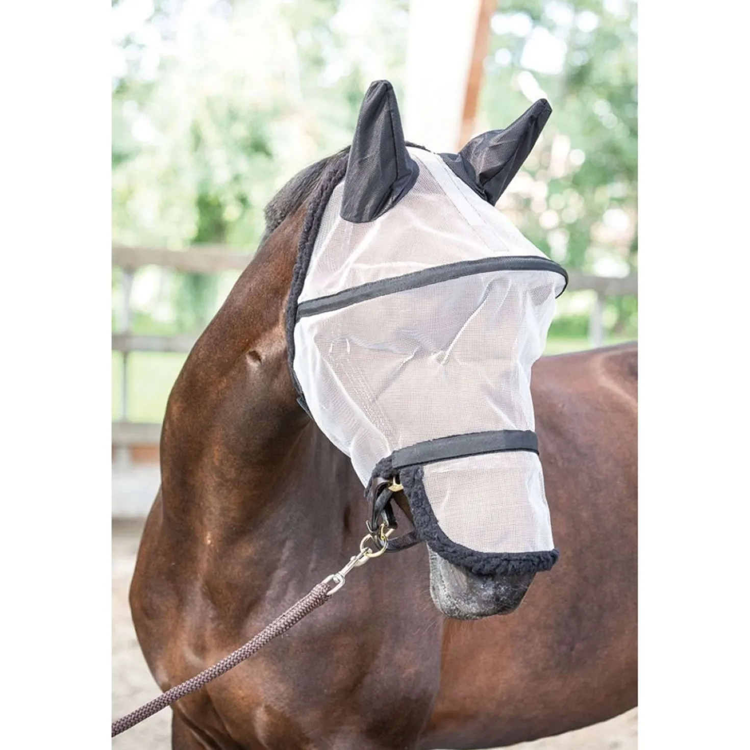 Harry's Horse Vliegenmasker B-free Grijs/Zwart