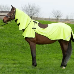 Harry's Horse Vliegen Uitrijdeken Mesh Pro Geel