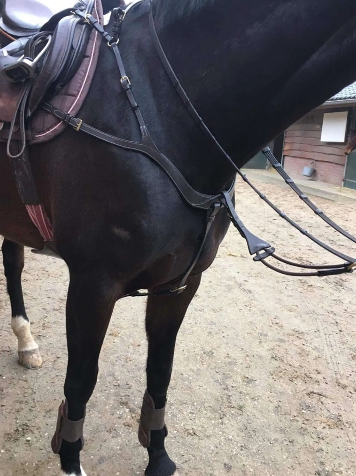 Harry's Horse Voortuig Deluxe Bruin