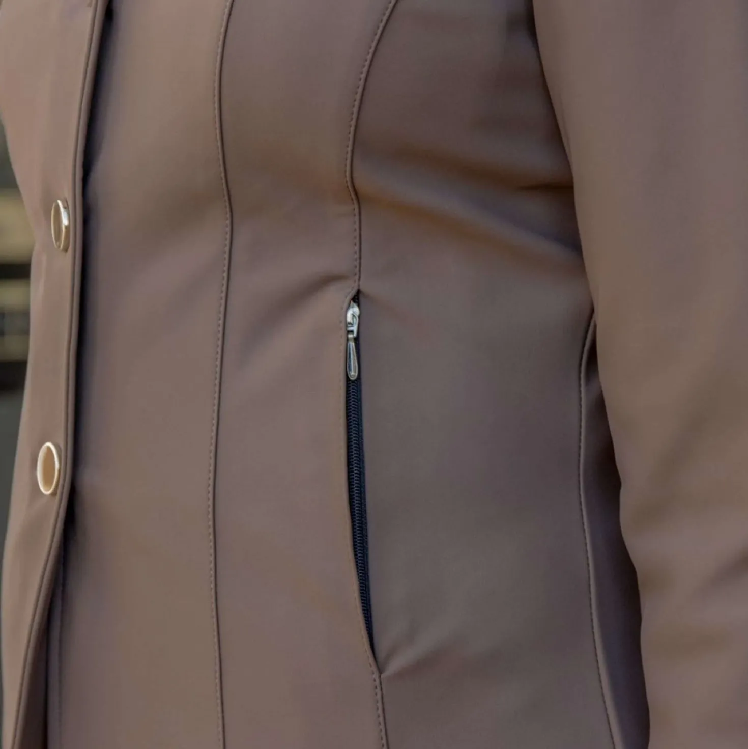 Harry's Horse Wedstrijdjas EQS Ivory Bruin