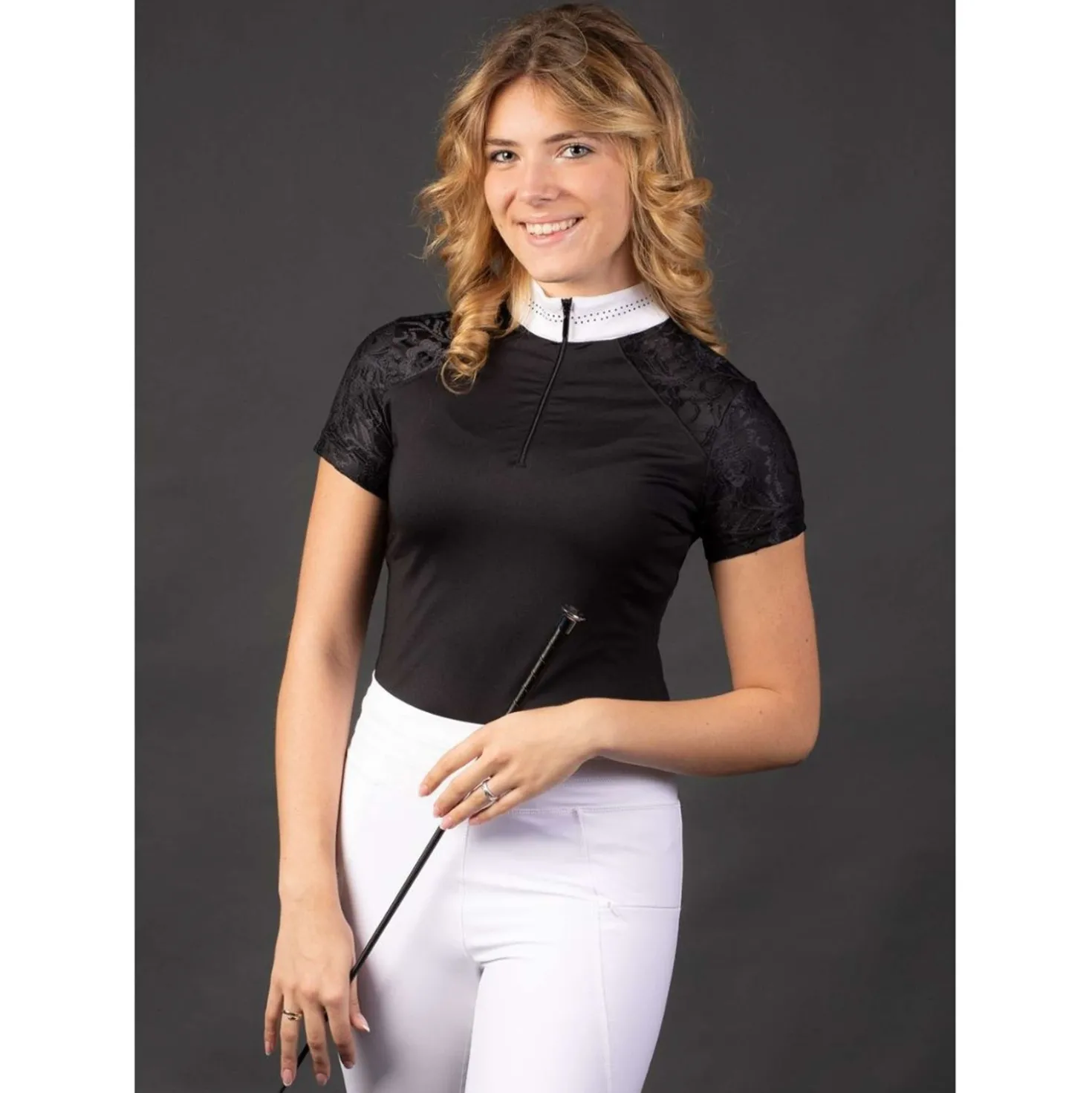 Harry's Horse Wedstrijdshirt Venice Zwart