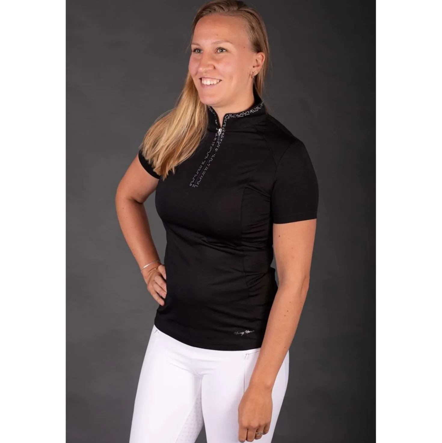 Harry's Horse Wedstrijdshirt Denver Zwart