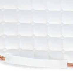 Harry's Horse Zadeldekje Reverso Logo Competition Veelzijdigheid Wit/Rosegold