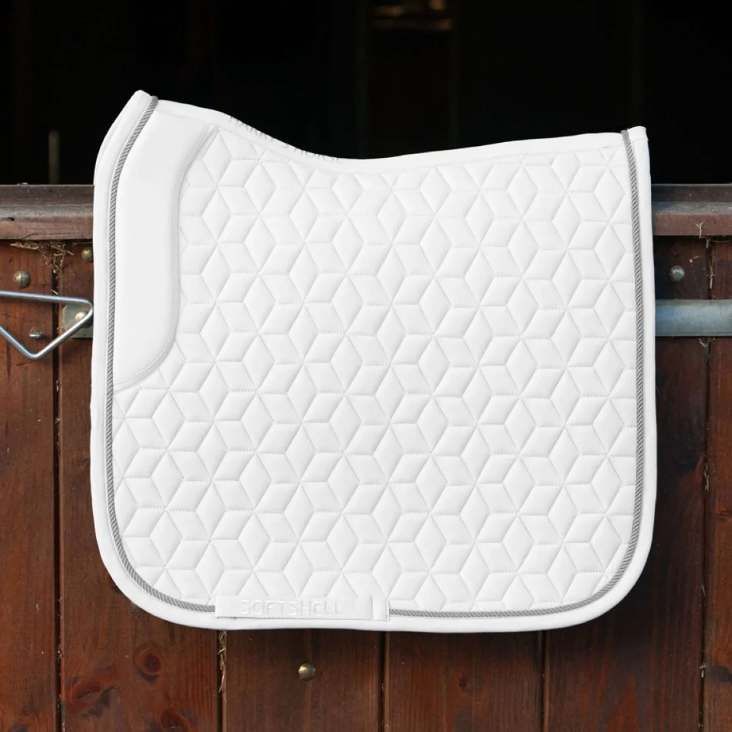 Harry's Horse Zadeldekje Softshell Dresuur Wit