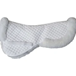 Harry's Horse Zadelonderlegger Merinowol Wit