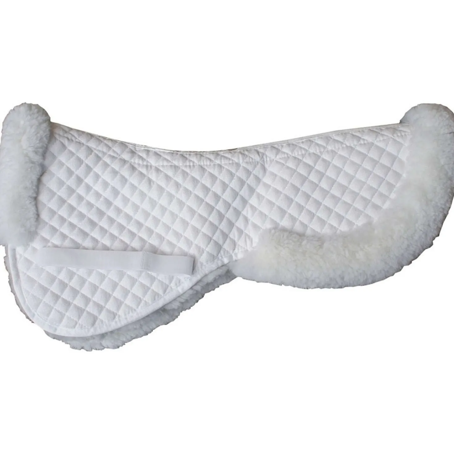 Harry's Horse Zadelonderlegger Merinowol Wit