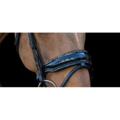 HB Anatomische neusriem Rocky Glitter/Zwart