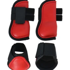 HB Beenbeschermerset Rood