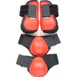 HB Beenbeschermerset Rood