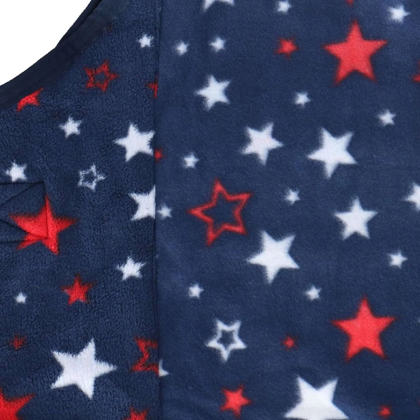 HB Harry & Hector Fleece deken Star Blauw