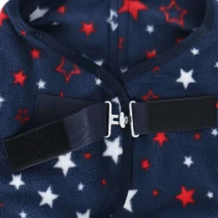 HB Harry & Hector Fleece deken Star Blauw