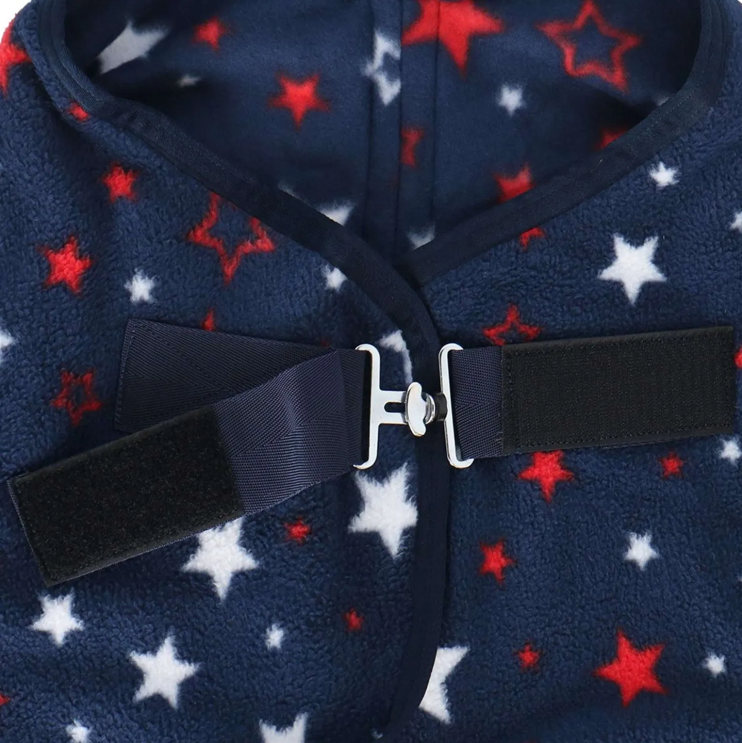 HB Harry & Hector Fleece deken Star Blauw