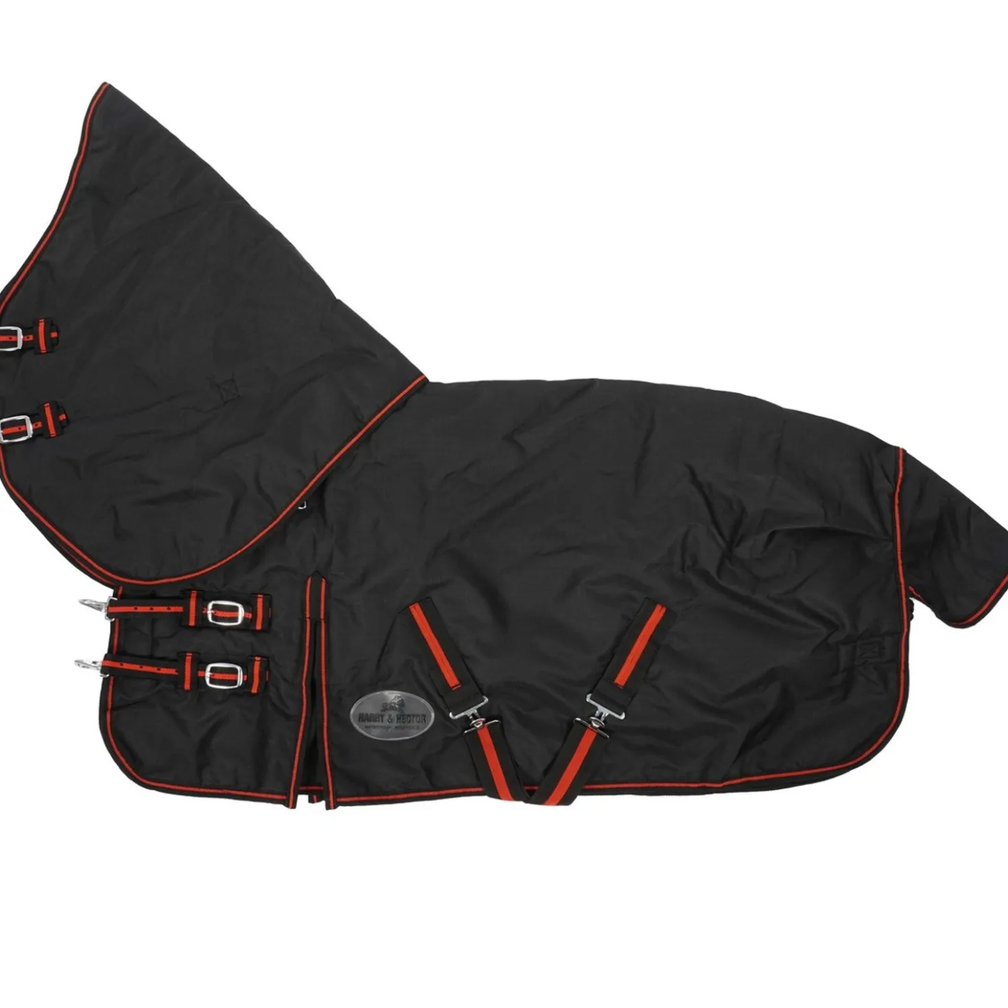 HB Harry & Hector Outdoordeken 300g Zwart/Rood