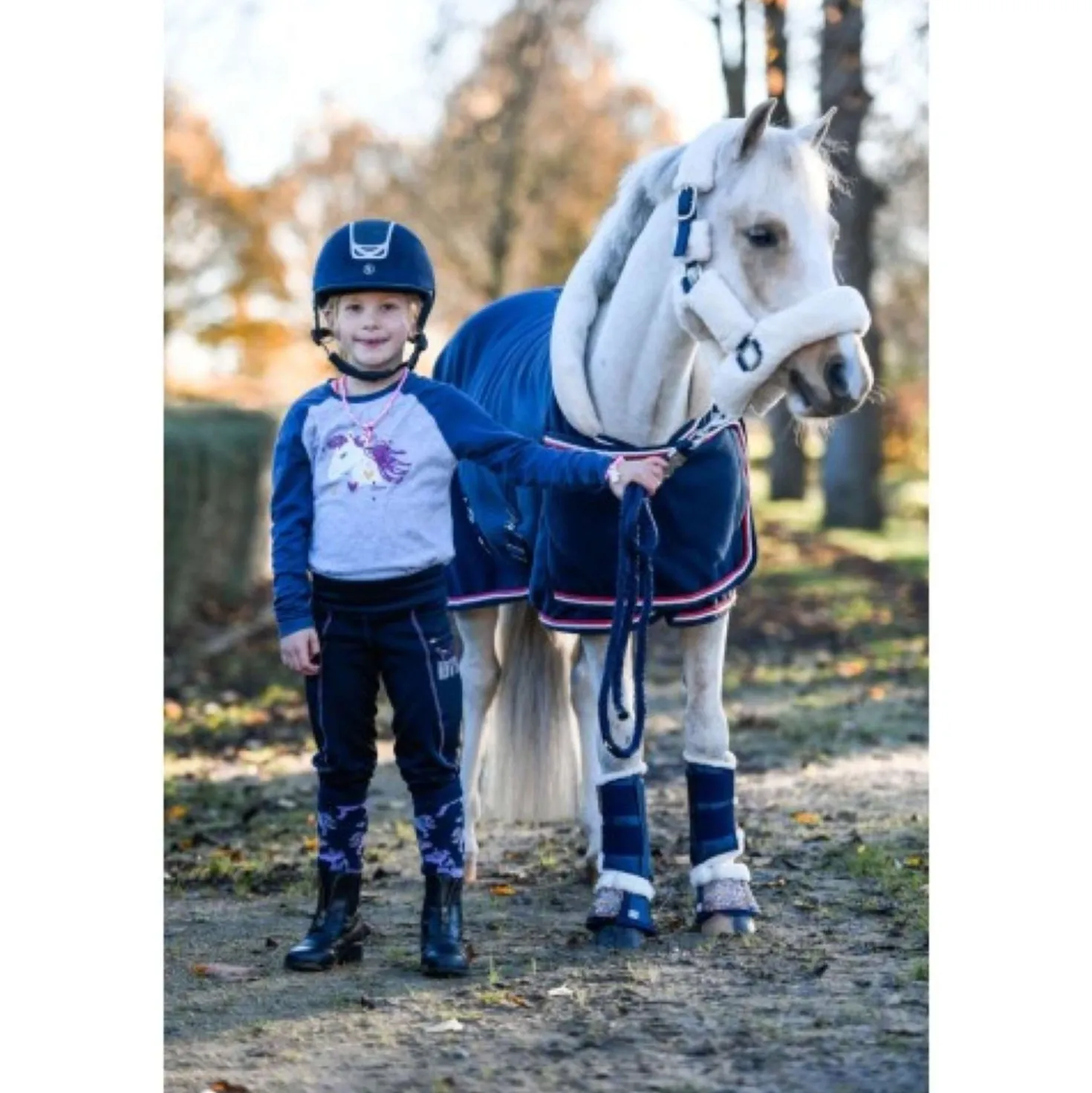 HB Harry & Hector Showdeken Dutch Crown Little Sizes Navy