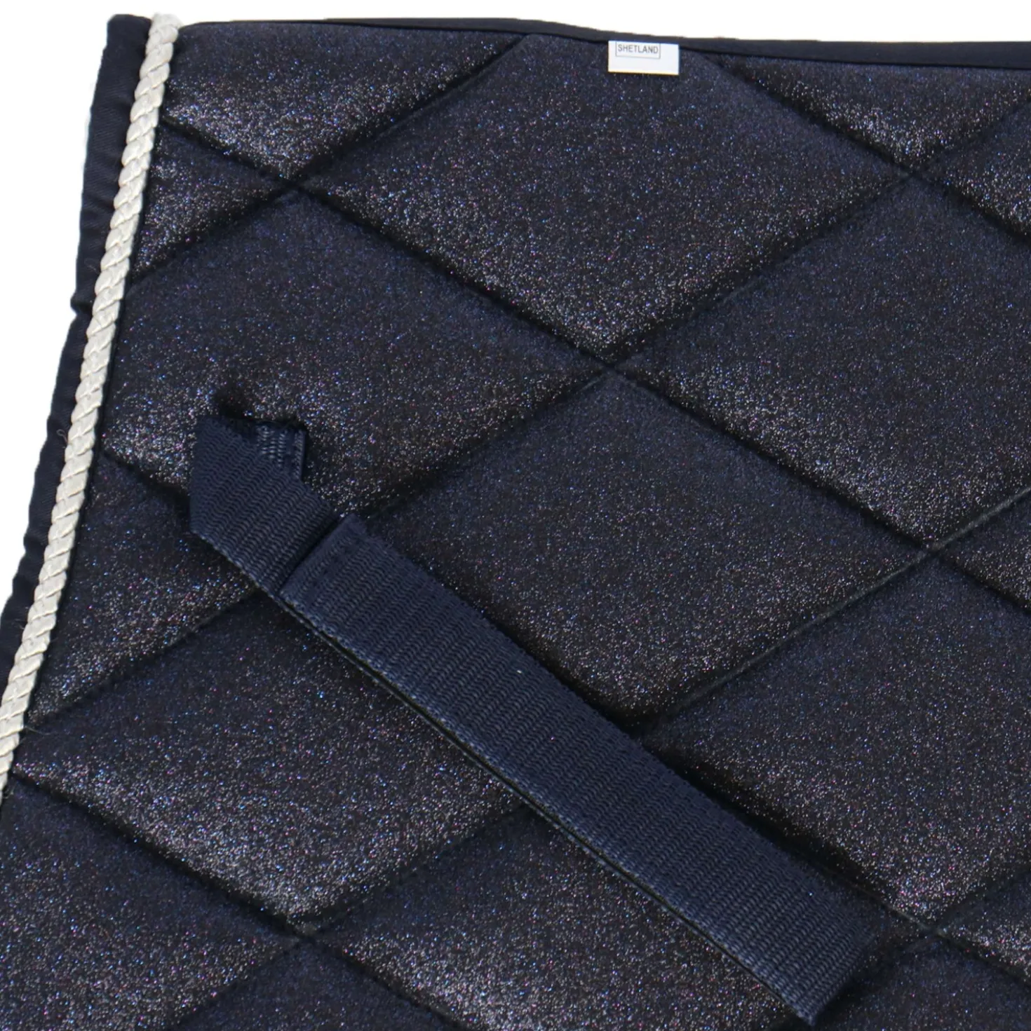 HB Harry & Hector Zadeldekje Sparkling Glitter Navy