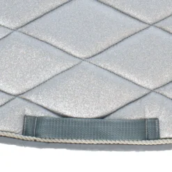 HB Harry & Hector Zadeldekje Sparkling Glitter Zilver
