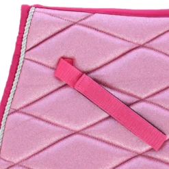 HB Harry & Hector Zadeldekje Sparkling Glitter Roze