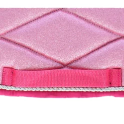 HB Harry & Hector Zadeldekje Sparkling Glitter Roze