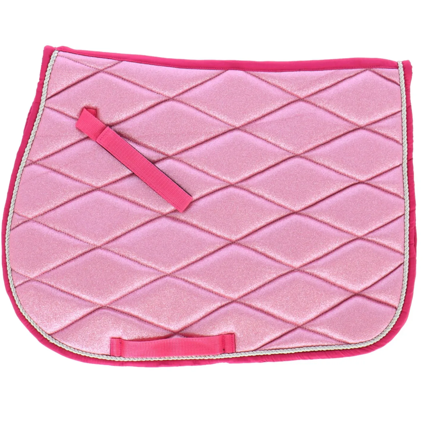 HB Harry & Hector Zadeldekje Sparkling Glitter Roze