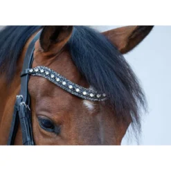 HB Hoofdstel Showtime One in a Million Zwart/Zwart Glitter